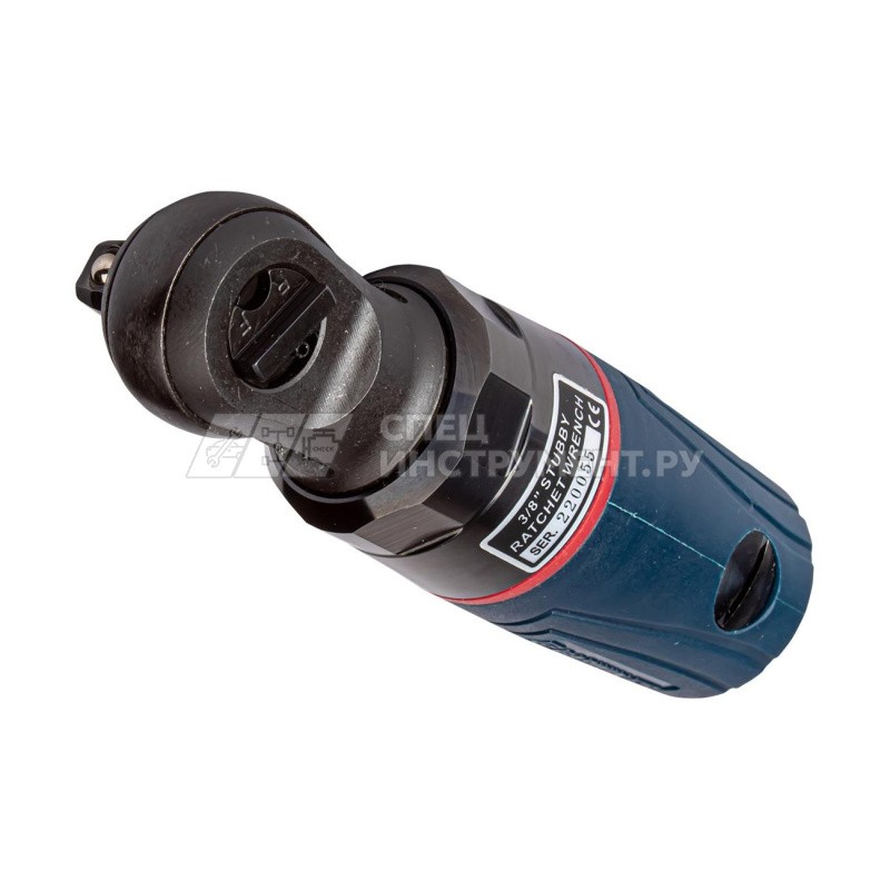 Пневмотрещотка 3/8" 50 Нм (5.1 кГм), укороченная, композитная