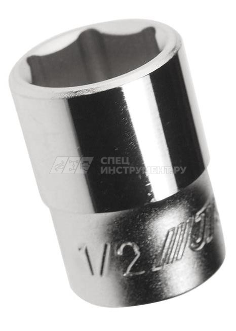Головка торцевая 6-гранная 1/4" х 1/2", длина 25мм