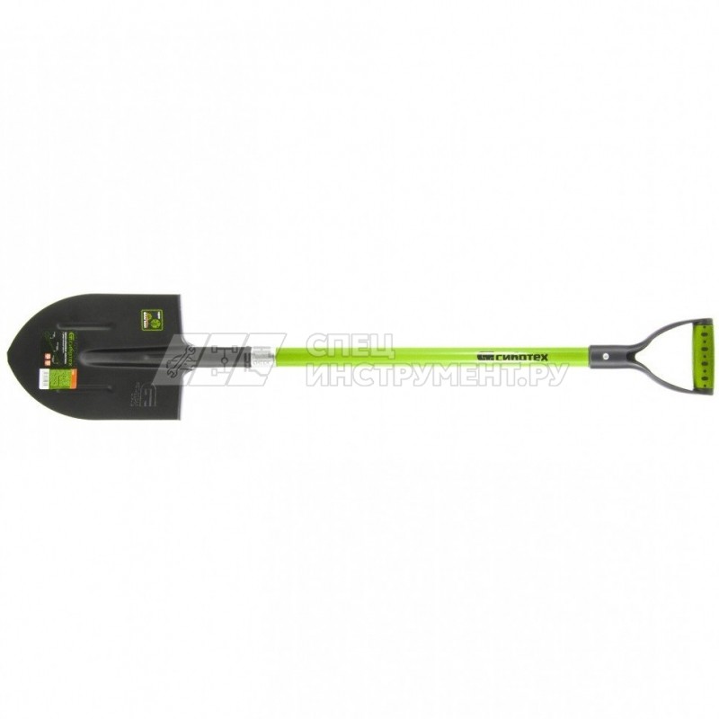 Лопата штыковая, 210х290х1150 мм, фибергласовый черенок// Сибртех