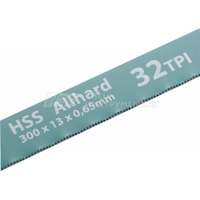 Полотна для ножовки по металлу, 300 мм, 32TPI, HSS, 2 шт,