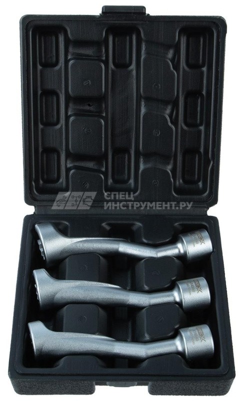 Набор разразных ключей 14, 17, 19 мм топливных трубок MAN D20 CR