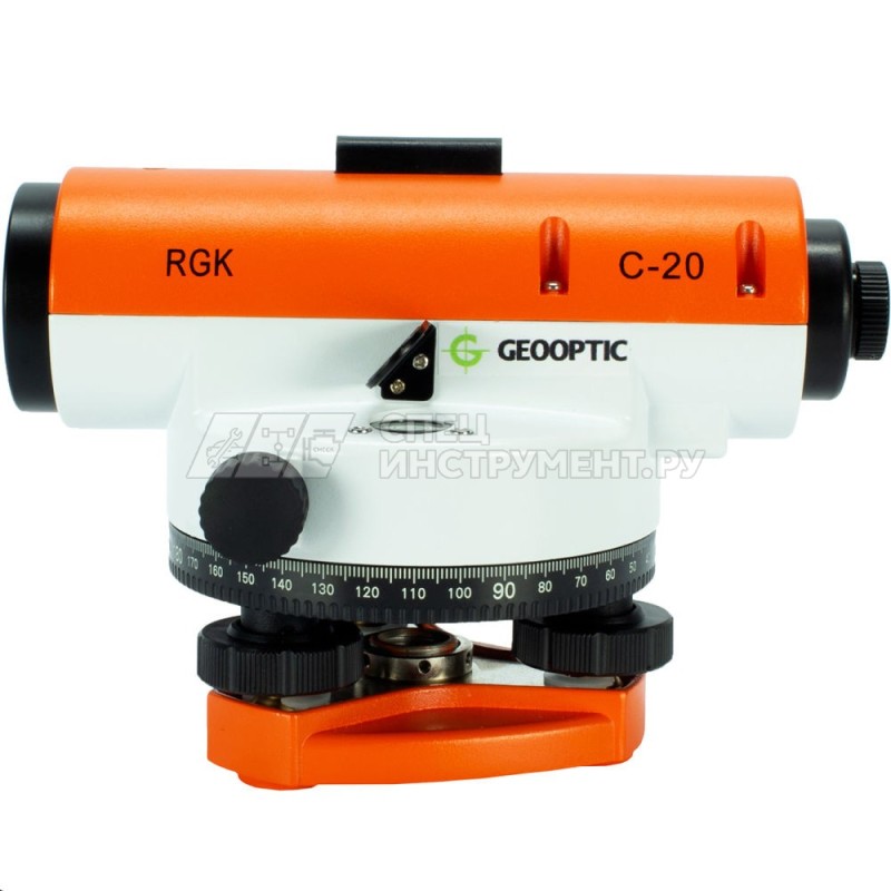 Комплект оптический нивелир RGK C-20 + RGK S6-N + AMO S3