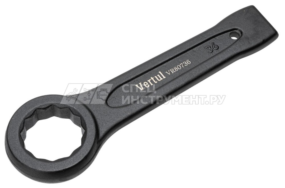 VR80736 Ключ накидной ударный 36 мм.