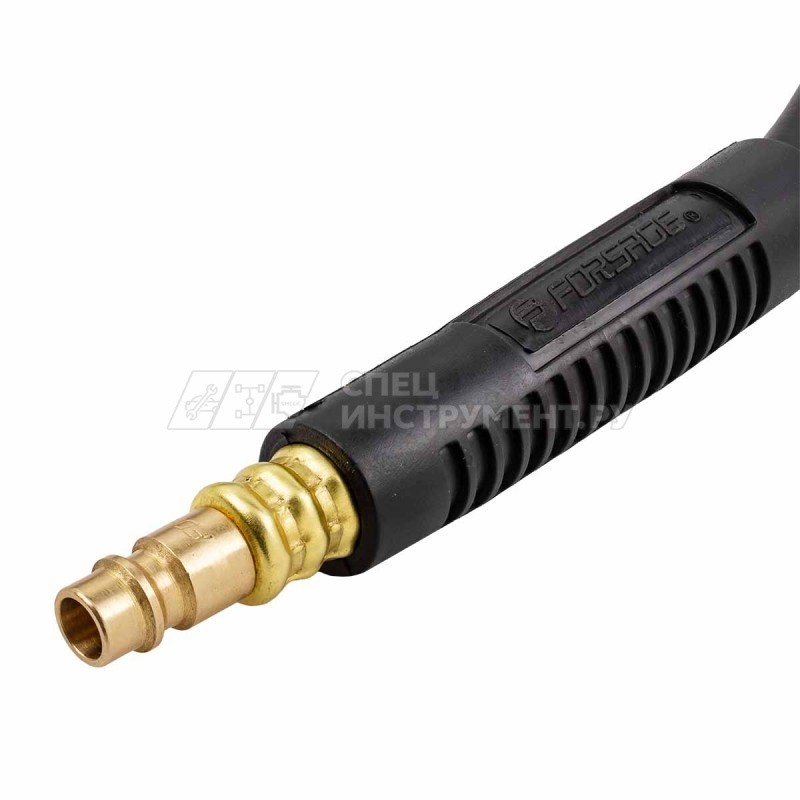 Шланг резиновый воздушный армированный с фитингами 10мм х 17мм х 10м