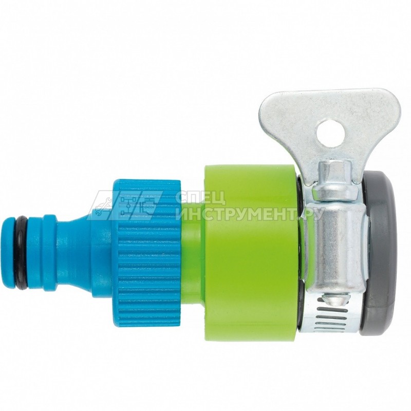 Адаптер пластиковый для без резьбовых кранов до 3/4"