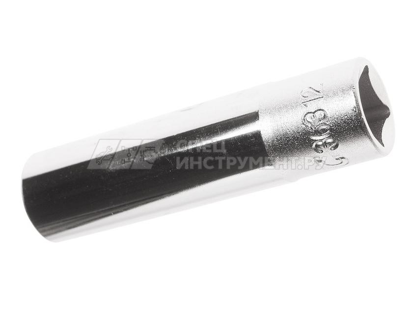 Головка глубокая 6-гранная 3/8" 12мм, длина 63мм