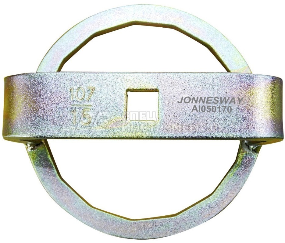 Ключ масляного фильтра 1/2"DR, 107 мм, 15 граней, для грузовых автомобилей VOLVO