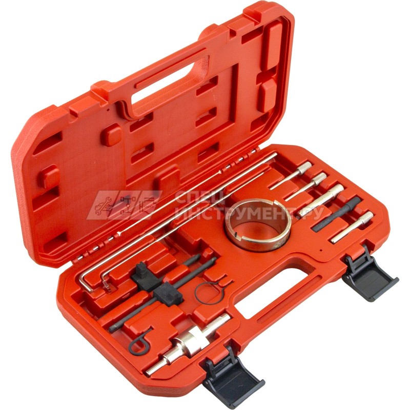 Набор фиксаторов для установки фаз ГРМ (HPi, HDi CITROEN, PEGEOT) дополнение набора -4675 (в кейсе)