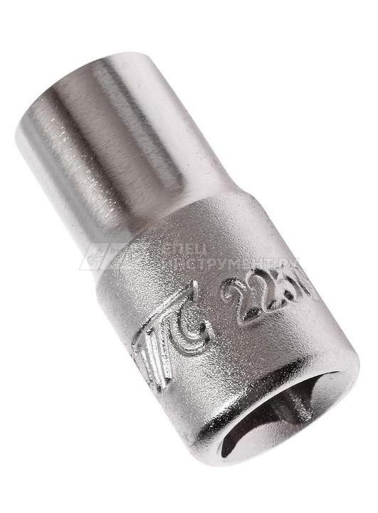 Головка торцевая 6-гранная 1/4" х 7мм, длина 25мм