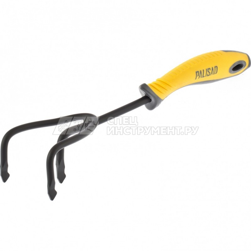 Рыхлитель 3-зубый, двухкомпонентная рукоятка LUXE// Palisad