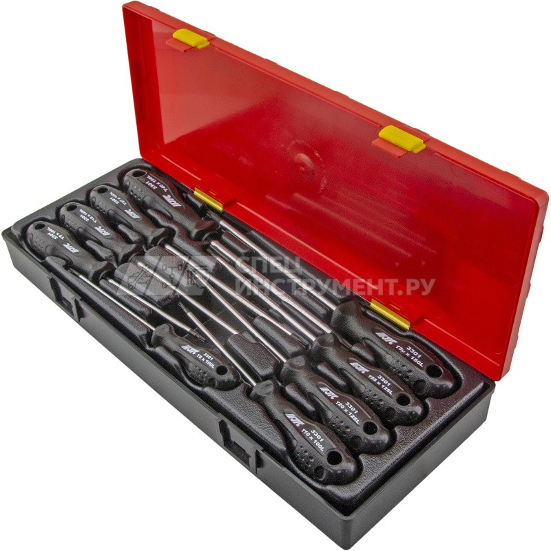 Набор отвёрток TORX Т8-Т40 (в кейсе) 9пр.