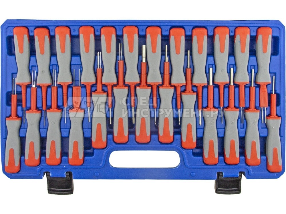 Набор приспособлений для разборки электрических разъемов 25пр.