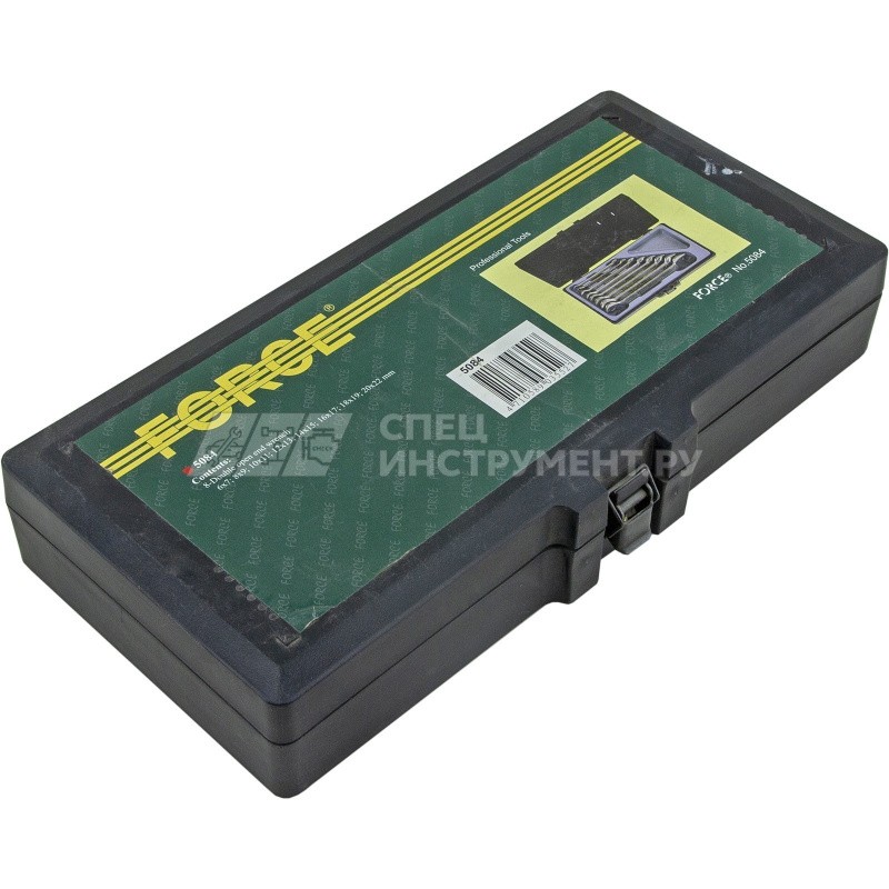 Набор ключей гаечных рожковых 6-22 мм, 8 пр.