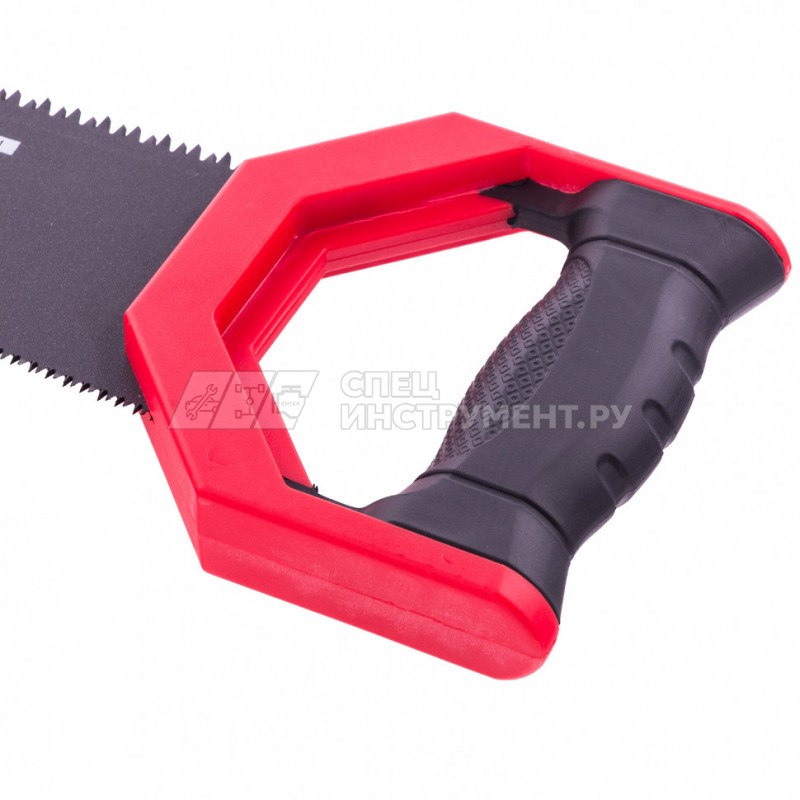 Ножовка по дереву UNIVERSAL, 400 мм, зуб-3D/2D, закал. зуб, две рабочие кромки полотна, 13-14TPI