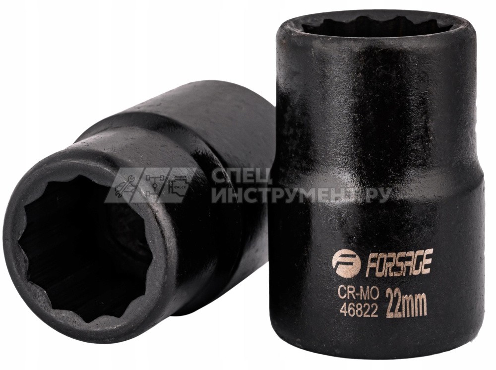 Головка ударная 22мм (12гр.),3/4"