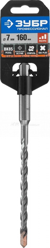 ЗУБР Бур SDS-plus   7 x 160 мм, Профессионал
