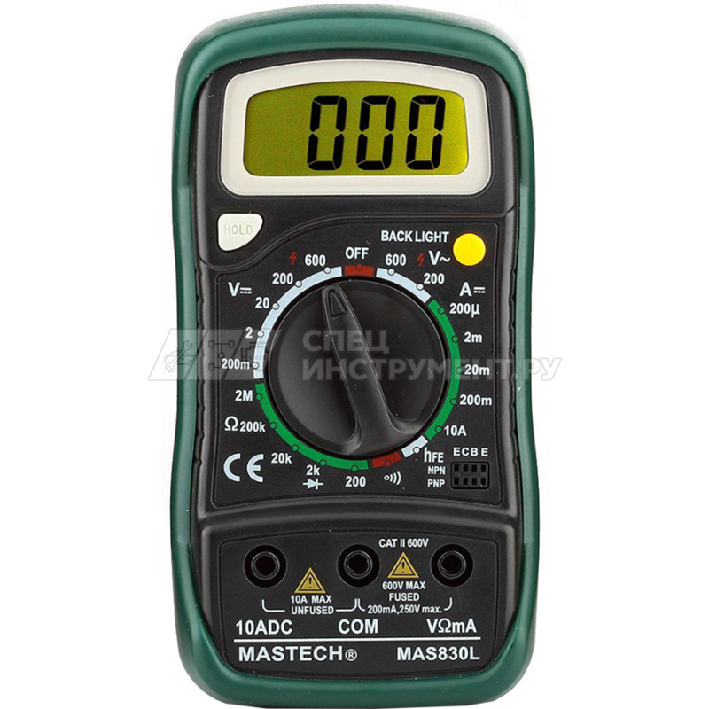 Мультиметр цифровой Mastech MAS830L