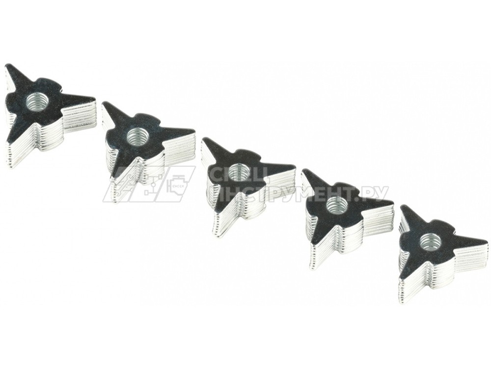 NORDBERG РАСХОДНЫЙ МАТЕРИАЛ ШАЙБЫ F015 треугольные (комплект 50шт)