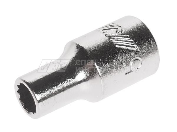 Головка торцевая 12-гранная 1/4" х 5мм, длина 25мм