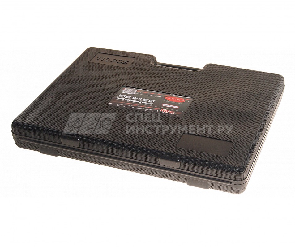 Набор метчиков и плашек 110 предметов (2х0.4 - 18х1,5)