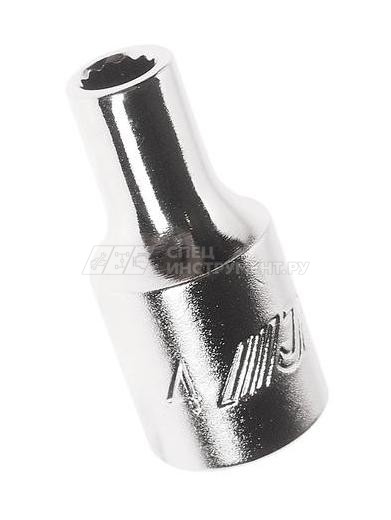 Головка торцевая 12-гранная 1/4" х 4мм, длина 25мм