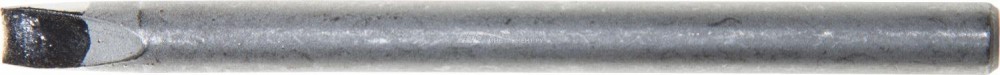 Жало СВЕТОЗАР медное "Long life" для паяльников тип3, цилиндр/скос, диаметр наконечника 3 мм