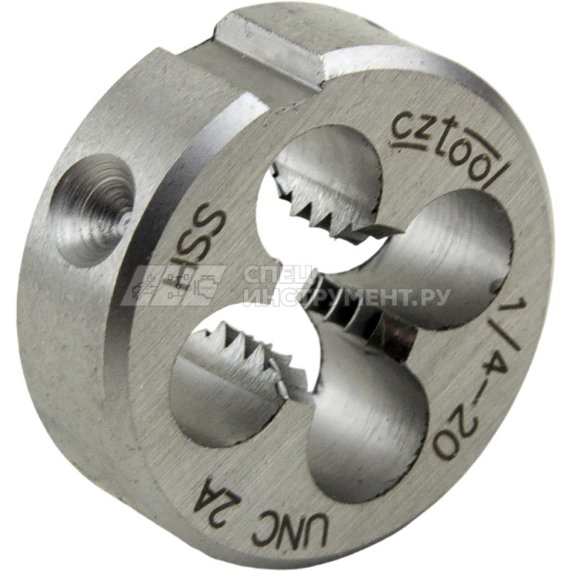 Плашка дюймовая 1/4"-20 UNC, HSS Bucovice 245140