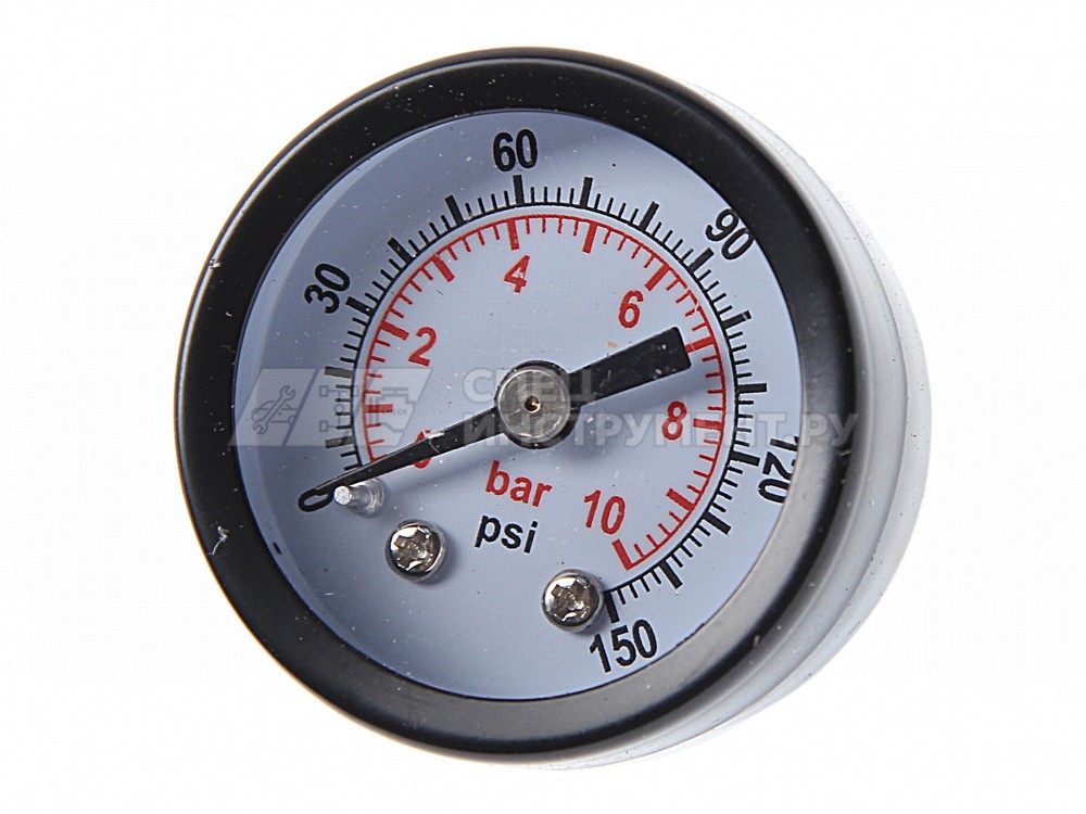 Индикатор давления манометр 1/4" 10bar(D-40мм) ROCKFORCE /1 NEW