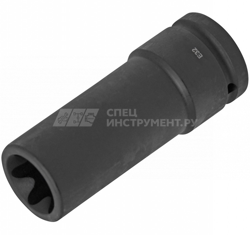 Головка торцевая глубокая ударная E32, 3/4
