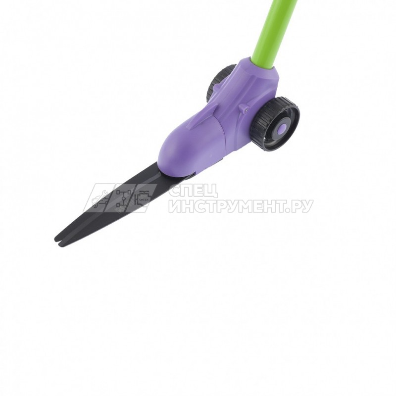 Ножницы для травы на штанге с колесами, 930 мм, поворот лезвий до 180 град.