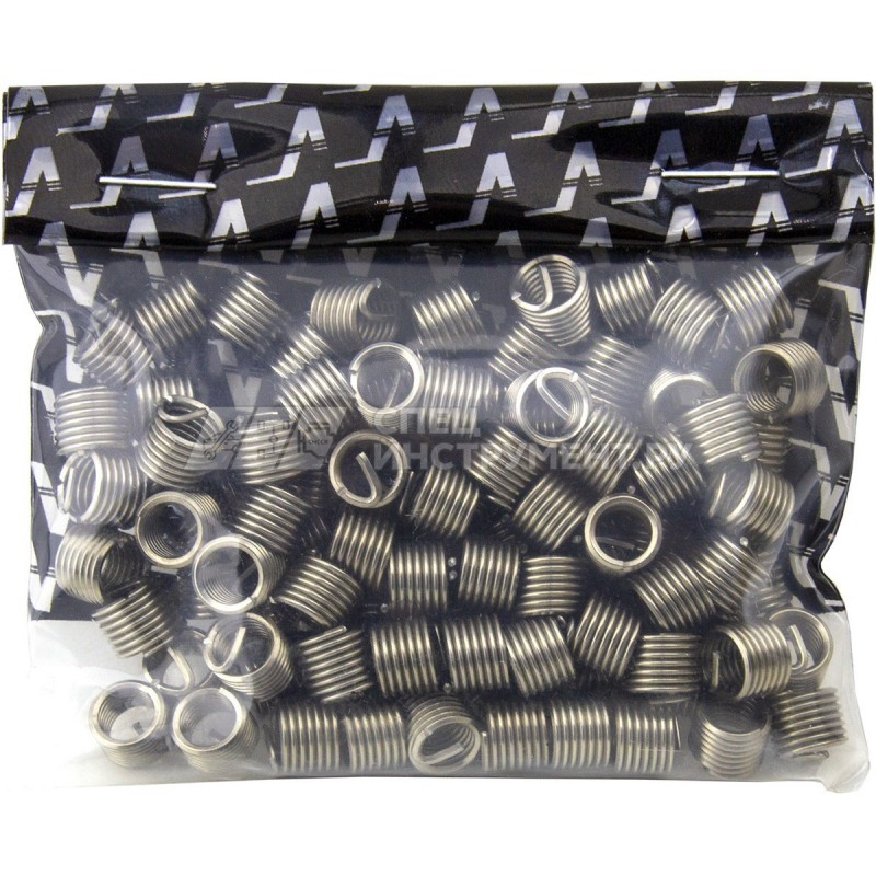 Набор V-COIL резьбовых вставок M8x1,0, 3,0xD, DIN 8140, 6H, тип S, 100 штук