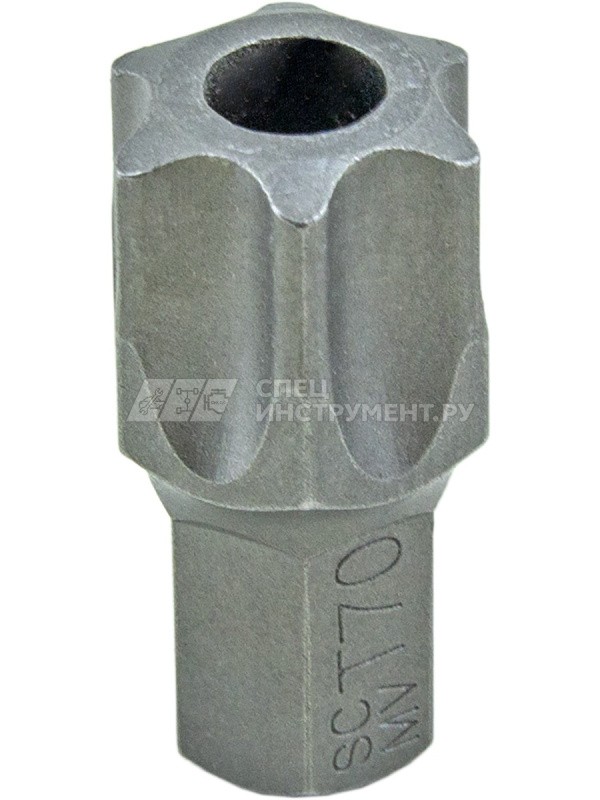 Бита TORX T70 с отверстием под штифт, 10мм