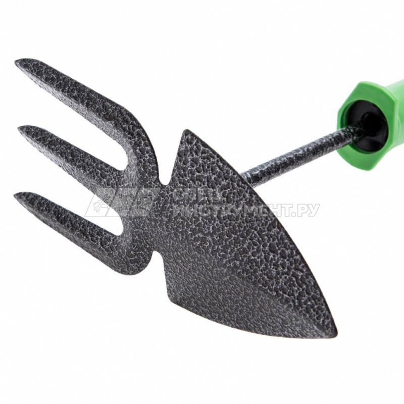 Набор садовый, защ, покр, пласт, рук: рыхлит, мотыжк, комб, совок широк, коврик