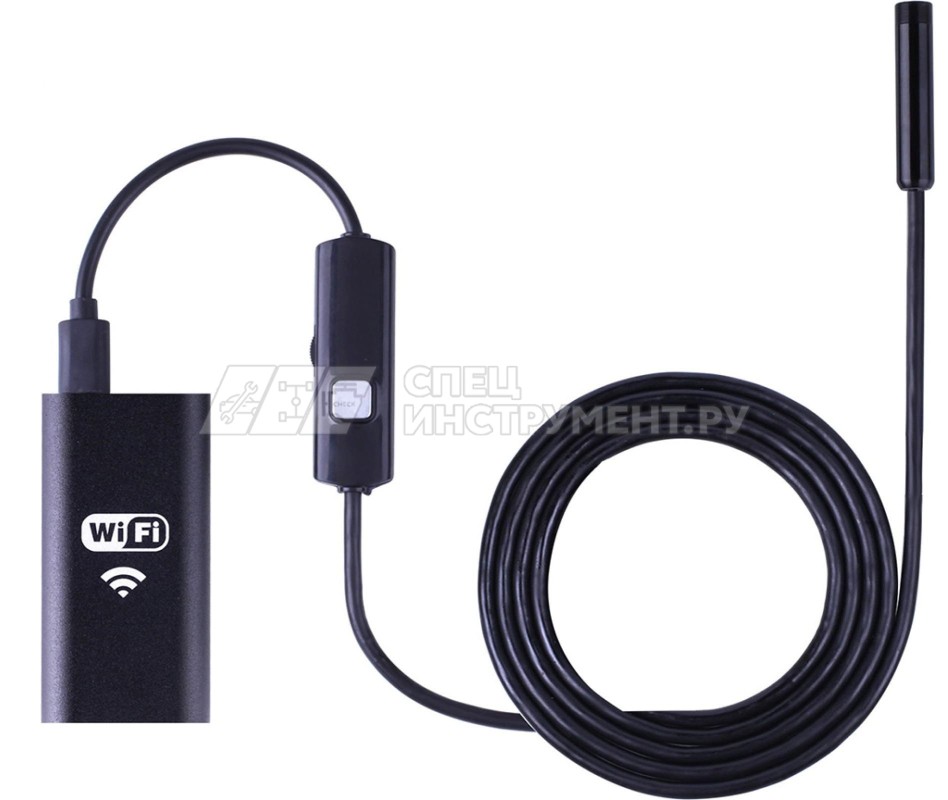 Видеоэндоскоп WIFI, 1Мп, 1280x720, 1м, 8 мм зонд iCartool IC-VY99