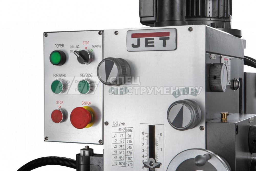 Редукторный сверлильный станок, JET JGHD-32PF