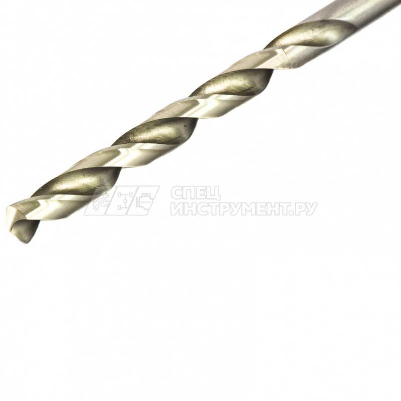 Сверло по металлу, 8,5 х 165 мм, полированное, удл., HSS, 5 шт. цил. хв.