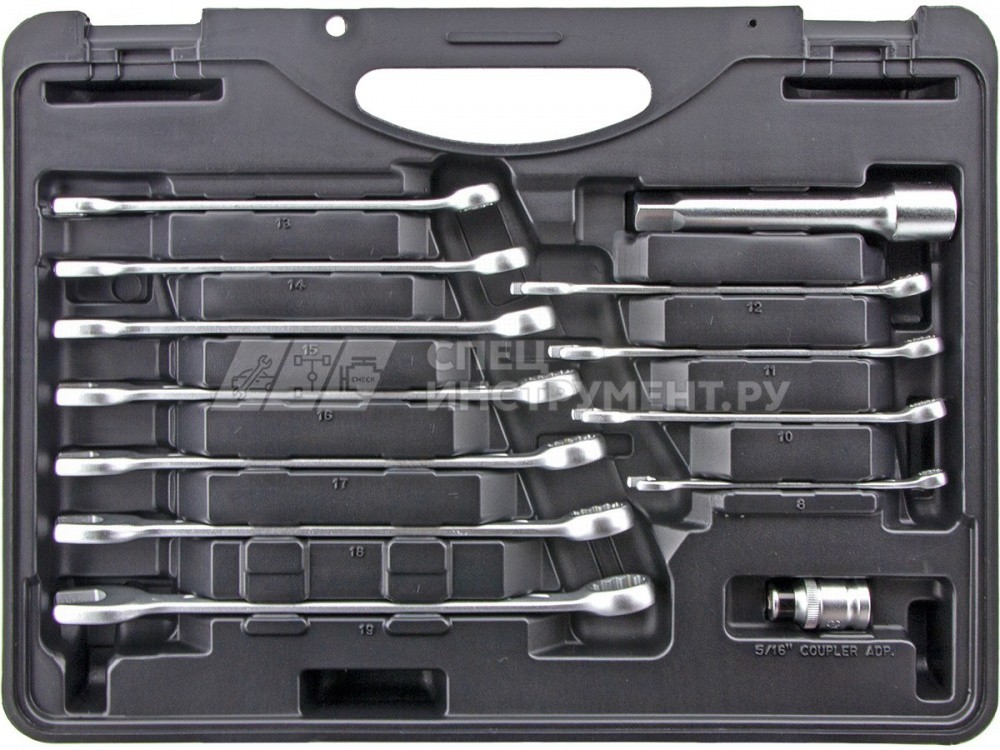 Набор инструментов 1/4" & 1/2" 6-гранный (в кейсе) 85пр.