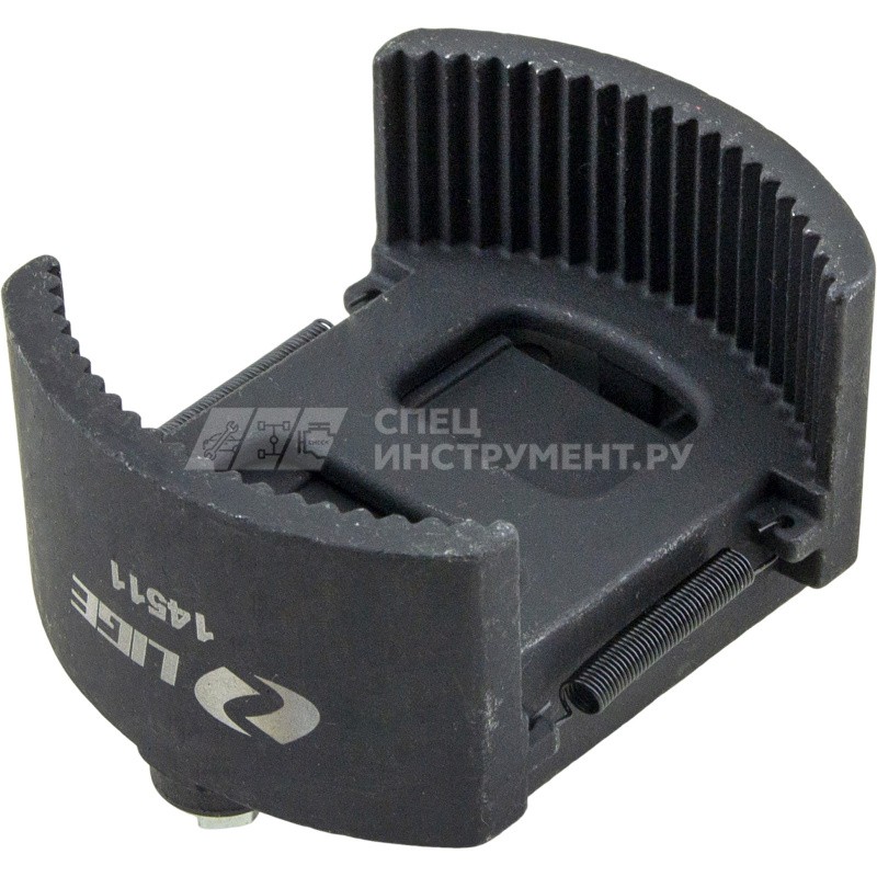 Съемник маслянного фильтра двухзахватный 1/2" (80-105мм) LIGE LG-14511