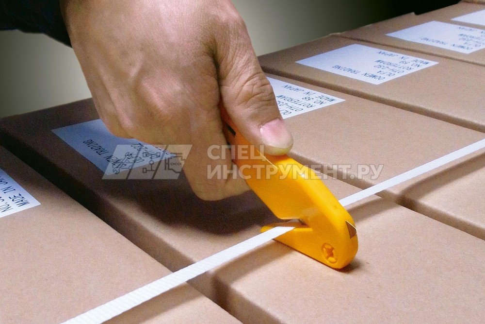 Нож OLFA"HOBBY CRAFT MODELS"для хоз работ,безопасный,для вскрытия стрейч-пленки,пластиковых шинок и коробок,17,8мм