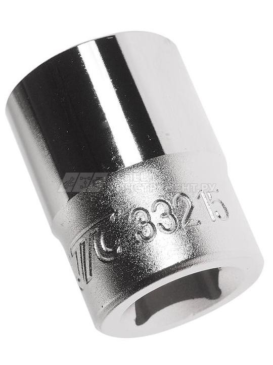 Головка 6-гранная 3/8" 15мм, длина 28мм