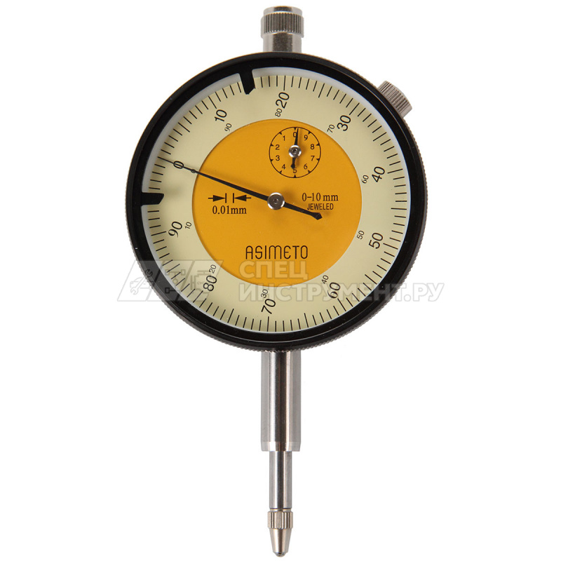 Индикатор часового типа 0,01 мм, 0-100 мм, Ø 58 мм