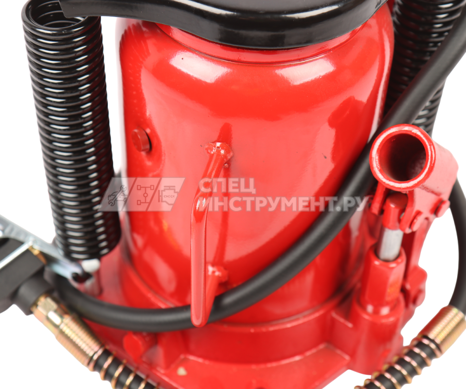 Домкрат пневмогидравлический 35т (h min-255мм, h max-405мм, ход штока-150мм) GTE /1/1