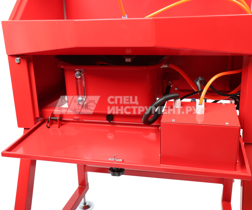 Установка для мойки деталей с подогревом, закрытая, 160л GTE