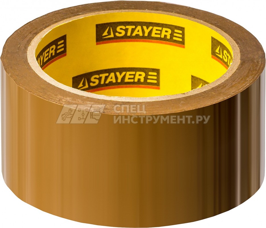 Клейкая лента STAYER "MASTER", коричневая, 48мм х 60м