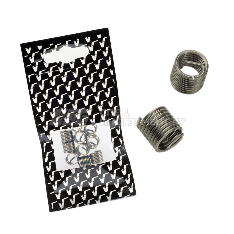 Набор V-COIL резьбовых вставок M3,5x0,6, 3xD, DIN 8140, 6H, тип S, 10 штук