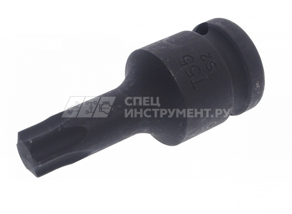 Головка торцевая ударная TORX 1/2" T-55, диаметр 25, L-60мм