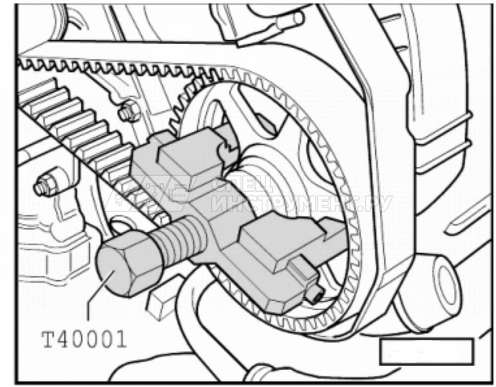 Набор для демонтажа шкивов c распредвала VW AUDI