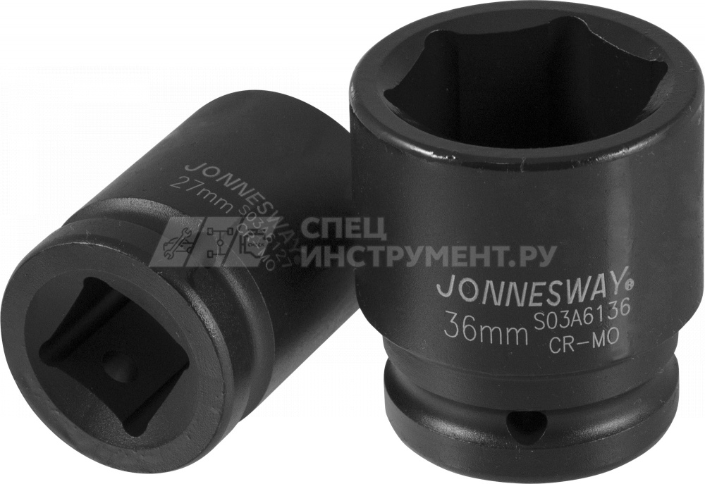Головка торцевая ударная 3/4"DR 35 мм.