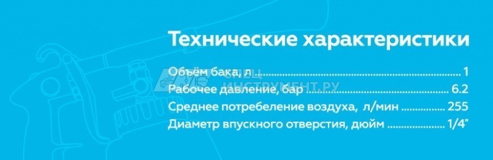 Пистолет моющий с металлической вращающейся насадкой и насадками для подключения к пылесосу