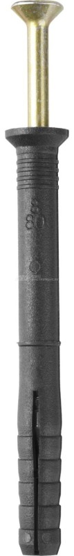 Дюбель-гвоздь STAYER "MASTER" полипропиленовый, потайный бортик, 8 x 80 мм, 50 шт